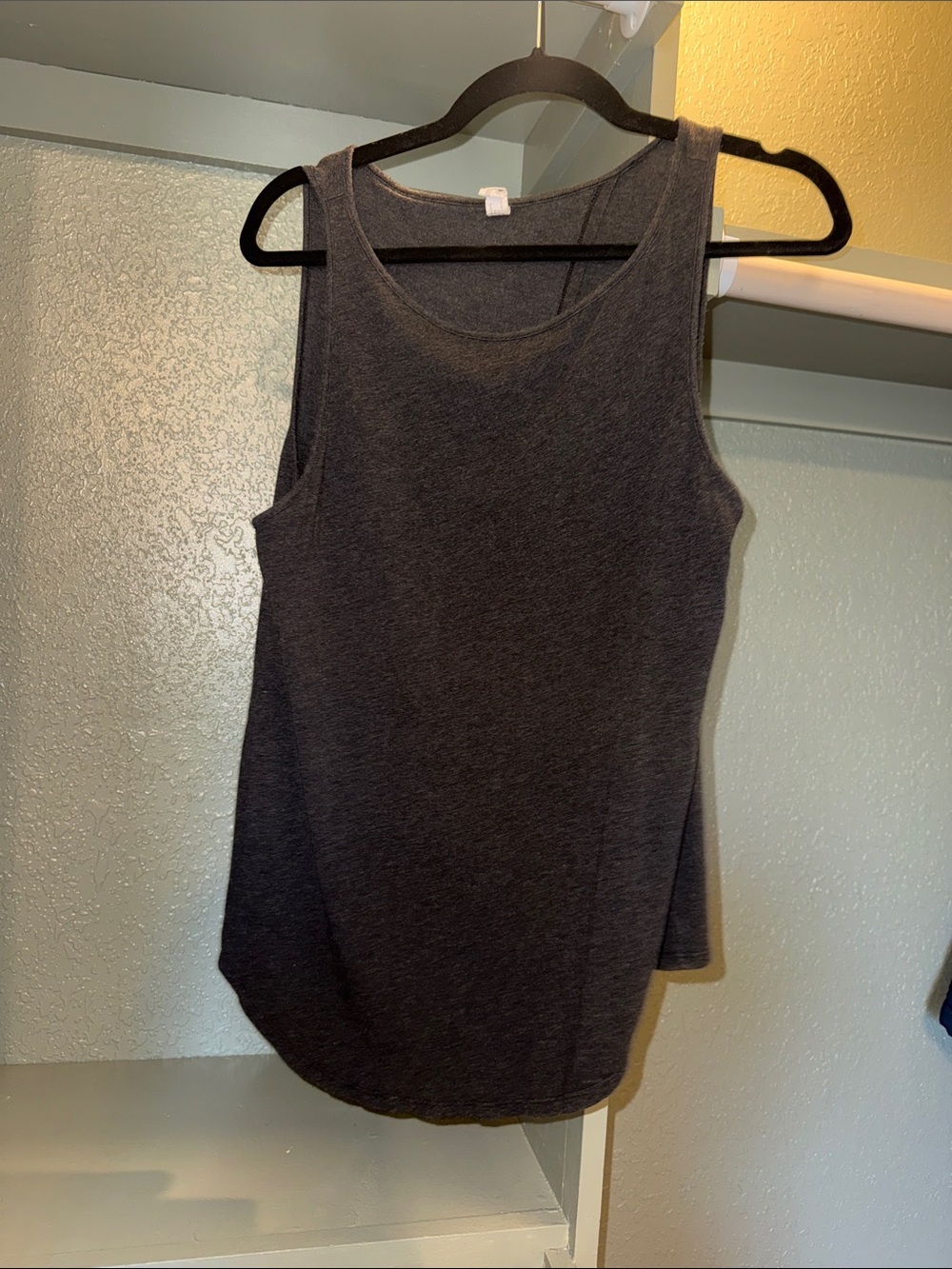 Women’s Under Armor Grey Open Back Tank Top
